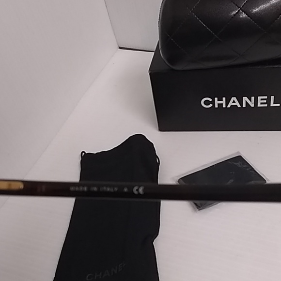 Chanel sunglasses 4201unisex gold frame brown lens - Picture 7 of 8